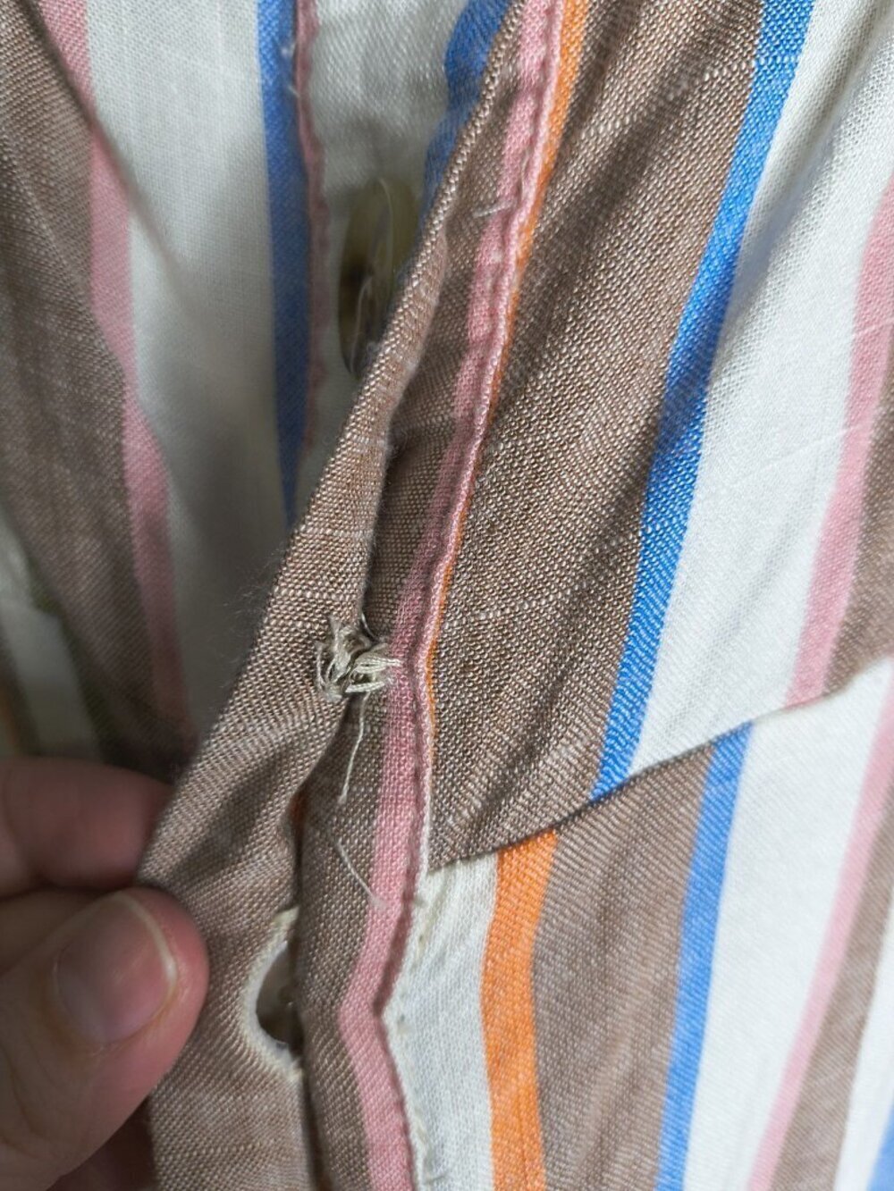 Show Me Your MuMu Cora Dress Sherbet Stripe Size XS Summer Vibes - Picture 7 of 14